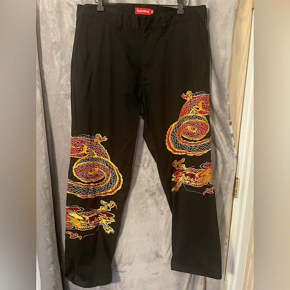 Pristine condition Supreme Work Dragon Pant. Size 34W